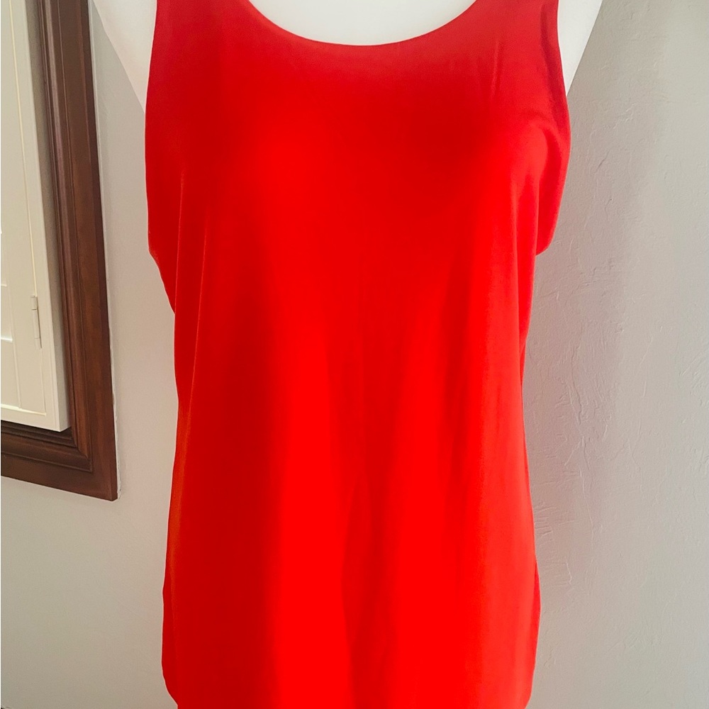 NWT! Banana Republic Red Sleeveless Women's Top